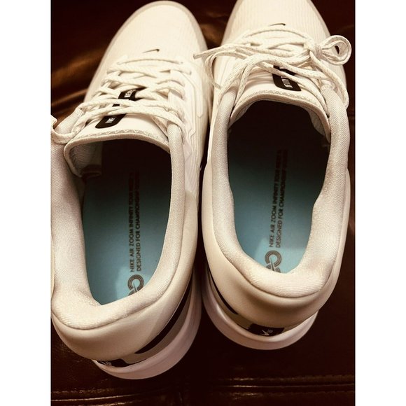 Nike Air Men's Zoom Infinity Tour NXT% DC5221-105 White/Black/Grey Fog - Picture 6 of 11